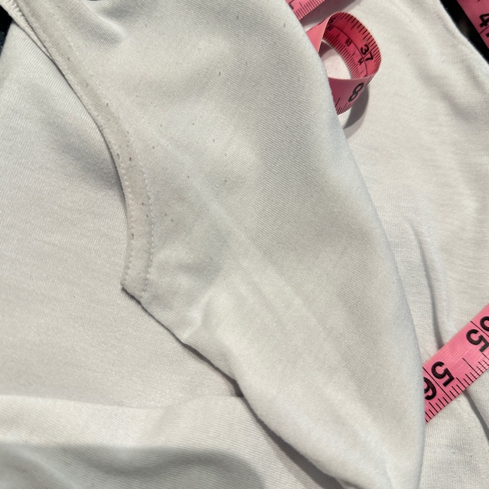 Adidas White Sleeveless Logo Tank Top Size S. - Picture 7 of 7